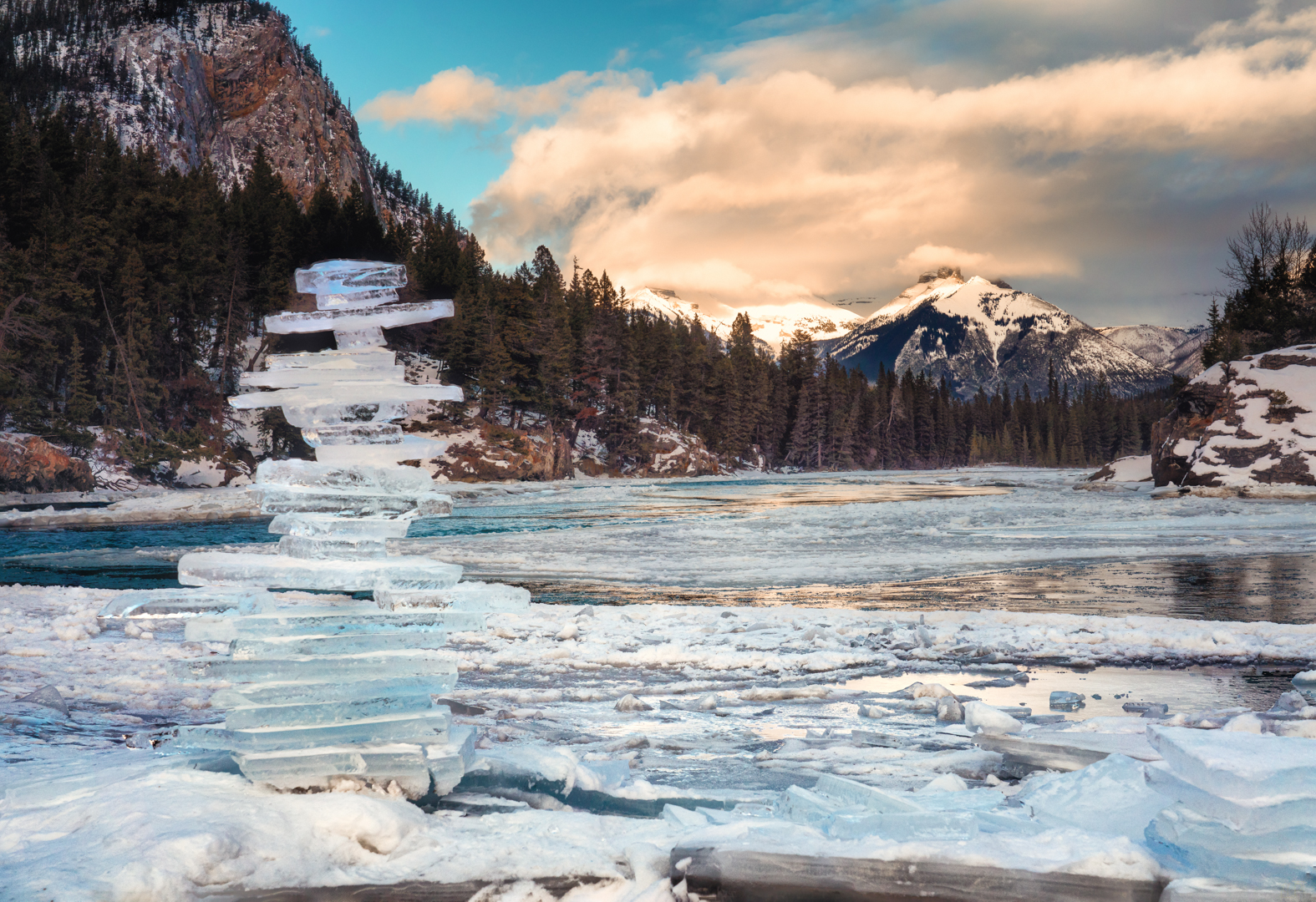 Ice Inukshuk