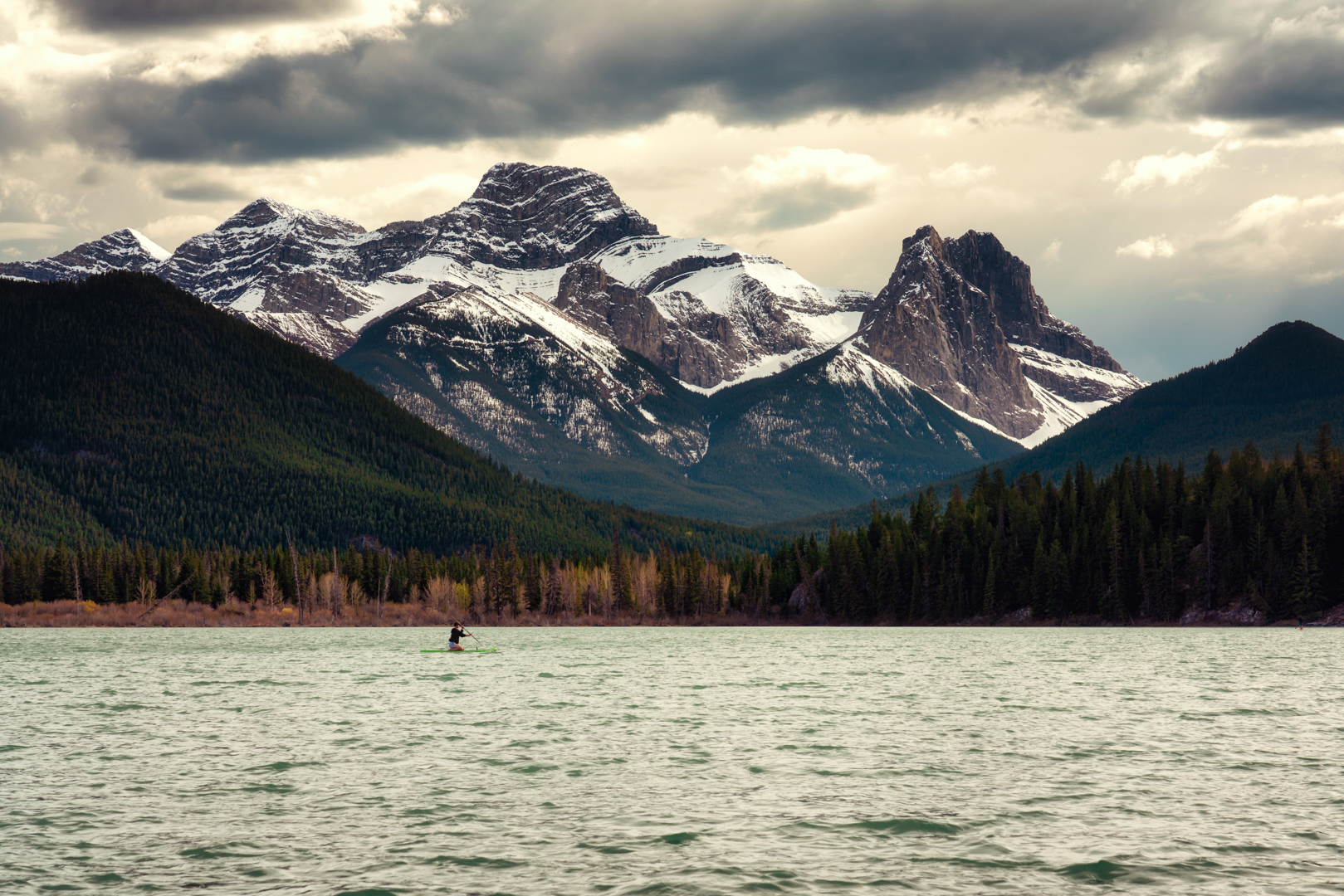 Stormy Canmore